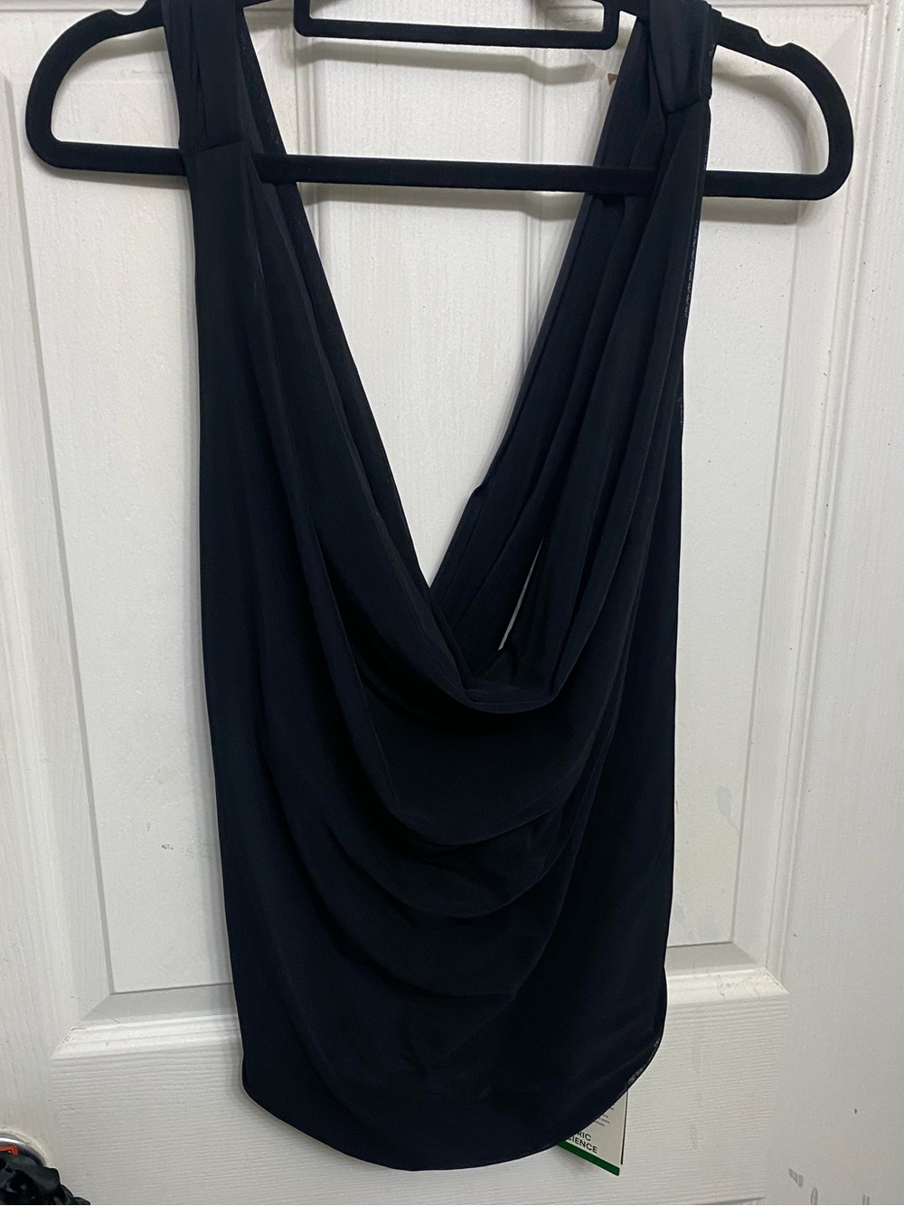 Halara Cowl Neck  Draped Back Women's Top